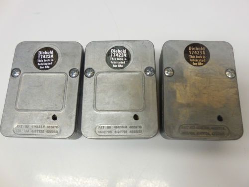 Lot of (3) Diebold Combination Locks - 17423A