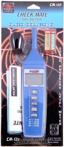 Galaxy Audio CHECK MATE Battery Operated Sound Pressure Level Meter CM-130