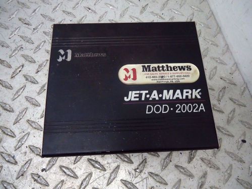 MATTHEWS JET-A-MARK DOD-2002A POWER SUPPLY 115V 0.3AMP 60HZ