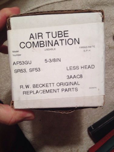 Air Tube Combination, NIB, R.W. Beckett, AF53GU, 5-3/8&#034; Less Head