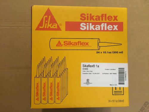 SIKAFLEX 1A 10.1OZ CONSTRUCTION SEALANT POLYURETHANE CASE OF 24 (Aluminum Gray)