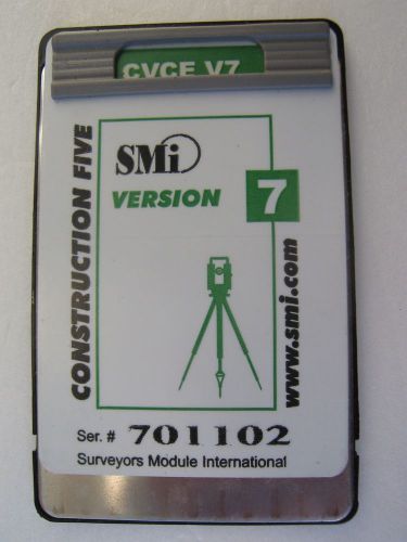 SMI CVCE V7 Construction Five Card, Version 7 + Overlay &amp; Manual for the HP 48GX
