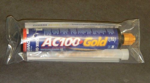 NEW TUBE OF POWERS AC100+ GOLD 10 OZ QUICK-SHOT EPOXY ADHESIVE ANCHORING SYSTEM