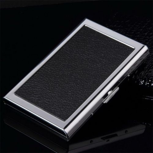 Waterproof aluminum business id credit card mini wallet holder pocket case box s for sale