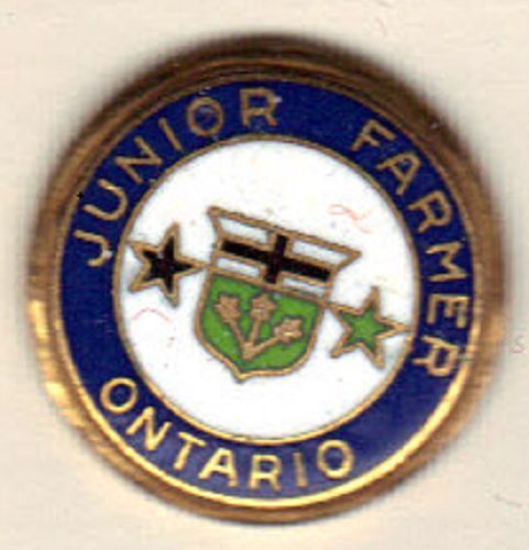 Vintage - Junior Farmer - Ontario - Lapel type Pin