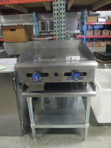 IMPERIAL GRIDDLE MANUALLY CONTROLLED 2 BURNERS 24&#034; PROPANE MODEL IMGA-2428-1