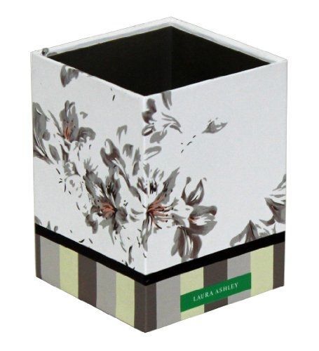 Inkology laura ashley desk top pencil holder, natural kyoto collection, single for sale
