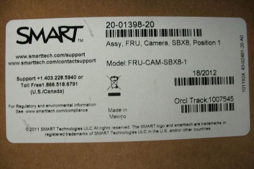 Smart FRU-CAM-SBX8-1 Replacement camera for SMART BOARD 800  Series whiteboard