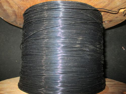 M16878/4BFB 22 Awg SPC Silver Plated Wire 7/30 str Black 2500ft.