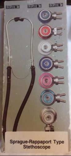 Labtron sprague-rappaport type professional stethoscope with a kit , latex free for sale