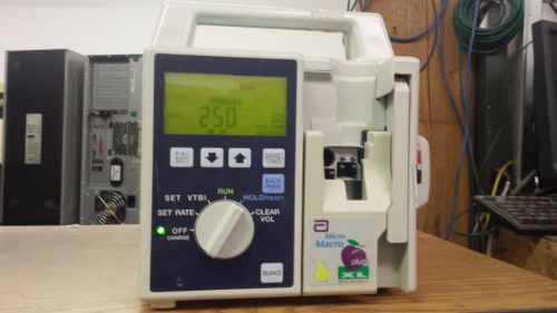 Hospira Abbott Plum XL Micro Macro IV Infusion Pump