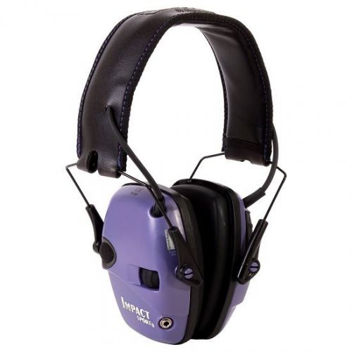 Howard Leight R-02522 Impact Sport Electronic Earmuff - Purple