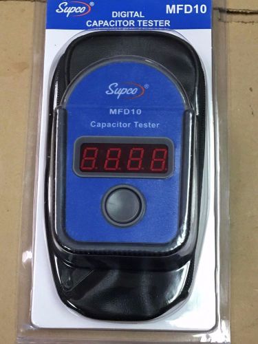 Supco, mfd10, digital capacitor tester, with case, 0.01 to 10,000 uf for sale