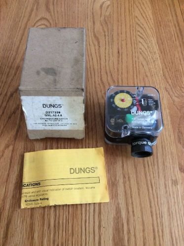 Dungs GML-A2-4-6 Gas Pressure Switch