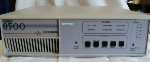 BRANSON 8500 Model S85170-12 ULTRASONIC POWER SUPPLY 170kHz, 500W, #38916