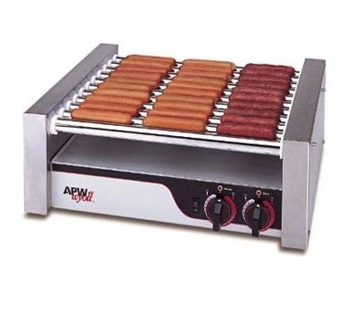 APW Wyott HR-20 HotRod® Hot Dog Grill Roller-Type 17-1/4&#034; W x 18-3/8 D 340...