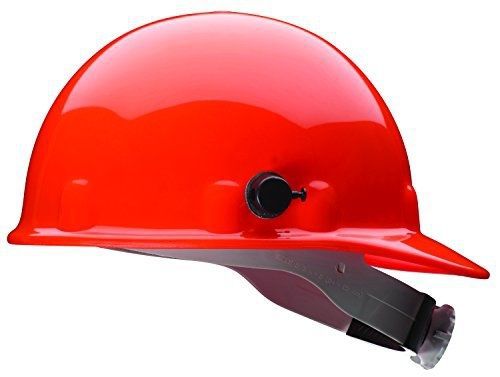 Fibre-metal by honeywell e2qrw03a000 super eight ratchet cap style hard hat with for sale