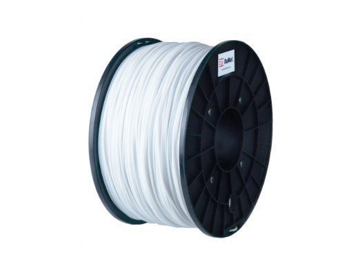 BuMat ABSWH 1.75mm, 1kg, 2.2lb White Filament Printing Material