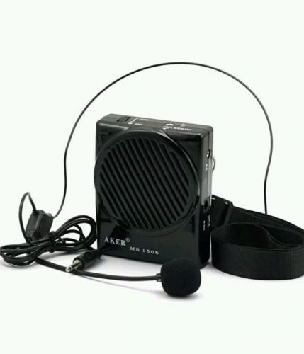 Aker MR1505 12W Waistband Portable Loud Voice Booster Amplifier Speaker US Stock