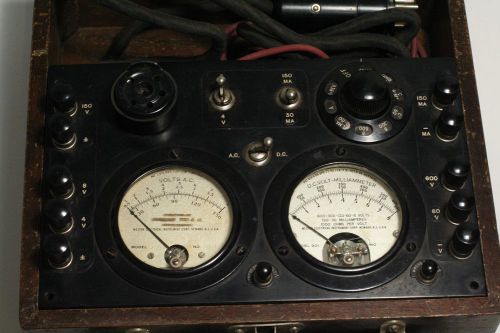 Weston 537 AC DC Test Set for Antique Vacuum Tube Radios