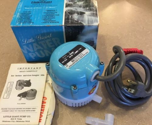 Little Giant Submersible Water Pump Model 1 501003 115V Water Transfer NO USED