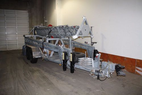 Us tower 80 ft mobile telescopic tower trailer for communication &amp; surveillance for sale