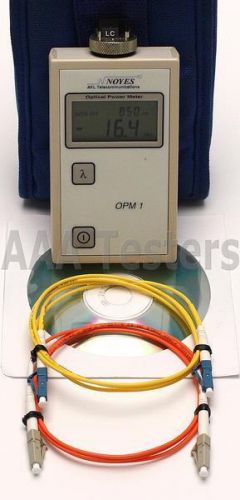 Afl noyes opm1-2c sm mm fiber optic power meter opm 1 1-2 for sale