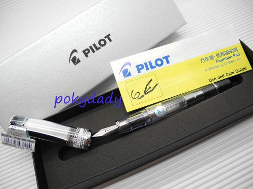 Black Pilot Prera FPRN-350R Medium nib Fountain pen with C-50 Converter(Japan)
