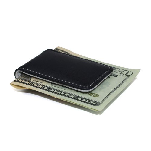 ROYCE Magnetic Money Clip in Genuine Leather with Suede Lining