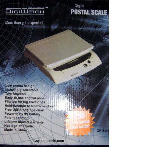 Digiweigh Digital Postal 52 Lbs,25Kg  Scale  XP Series