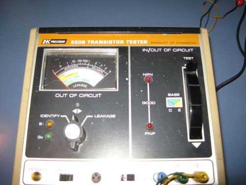 Dynascan 520B Transistor Tester B&amp;K Precision