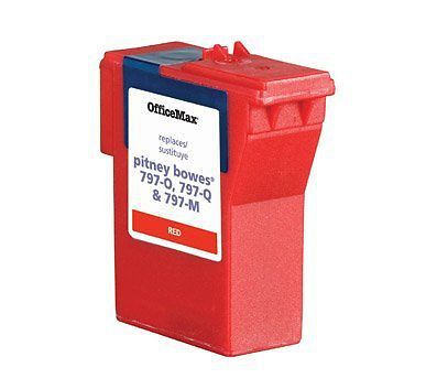 Pitney Bowes Ink Refill for PB Mail Station E700 / K707, Red