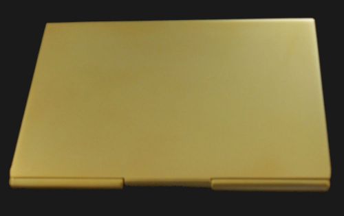 Genuine Brass Business and Credit Card Case Matte Finish