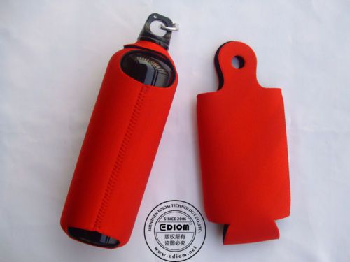 1pc new red 500ml water bottle cooler holder pouch neoprene insulator for sports for sale