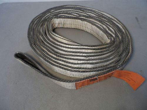 Dayton DKW9 Polyester Vehicle Recovery Strap 2&#034; X 30FT Rated Cap. 10700 LBS