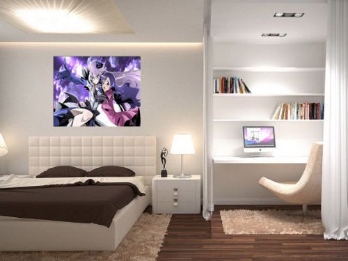 Girl Anime,Canvas Print,Wall Art,Decal,Banner,Anime,HD