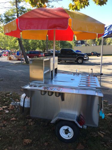 2013 willy dog &#034;hummer&#034; hot dog push cart for sale