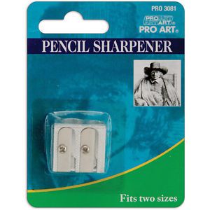 &#034;Pro Art Double Pencil Sharpener-, Set Of 6&#034;