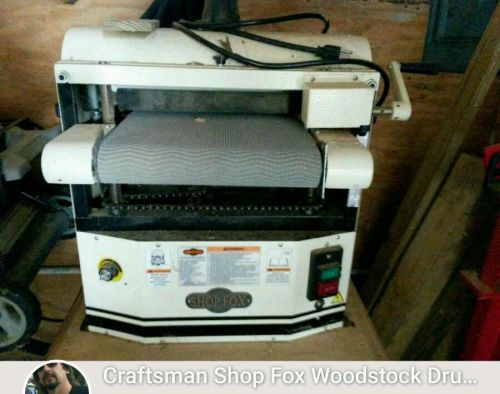 shopfox Woodstock model 1740 drum sander