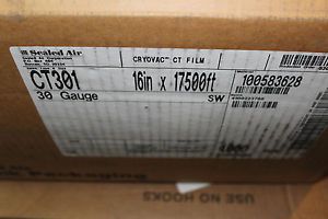 Sealed Air CT301 Cryovac CT Shrink Film 16in x 17500ft 30 Gauge SW