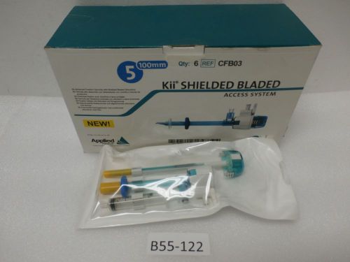 Applied Medical CFB03 SHIELDED BLADED Cannula System 5x100mm Box of 6