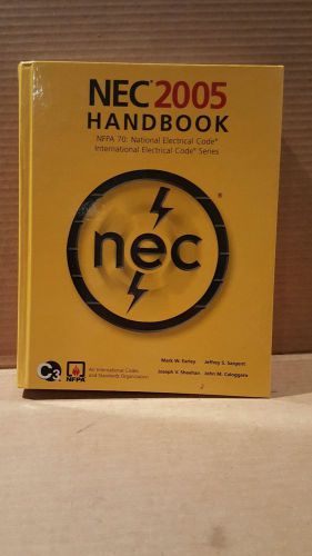 NEC 2005 Handbook: National Electric Code - hard cover