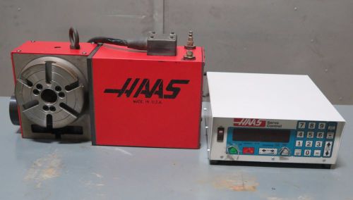 HAAS 4th Axis CNC 6&#034; DIA. Rotary Table Indexer With 17 PIN Controller Nice