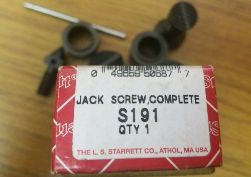 Starrett S191 Jack Screw in excellent condition