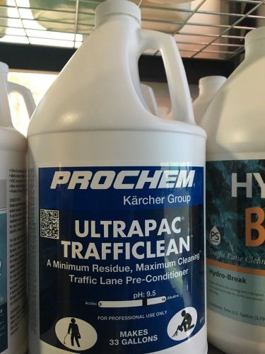 Prochem ultrapac trafficlean-voc compliant preconditioning carpet cleaner 1 gal for sale