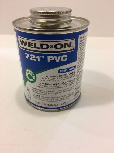 Weldon Weld-On 10162 Blue 721 Medium-Bodied PVC Professional Industrial-Grade