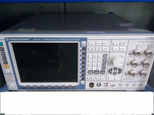 Rohde &amp; Schwarz CMW500 Wideband Radio Comm tester USED 1PC