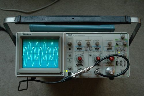 Tektronix 2235 100mhz two channel oscilloscope calibrated 2 probes sn: b041630 for sale