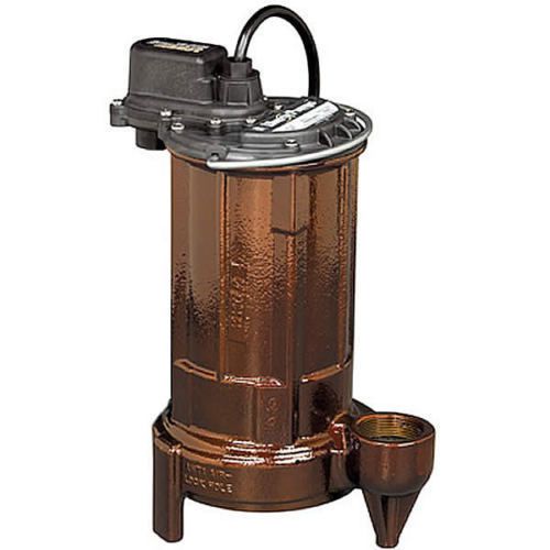 Liberty pumps ev290 - 3/4 hp cast iron sump/effluent pump (non-automatic) for sale