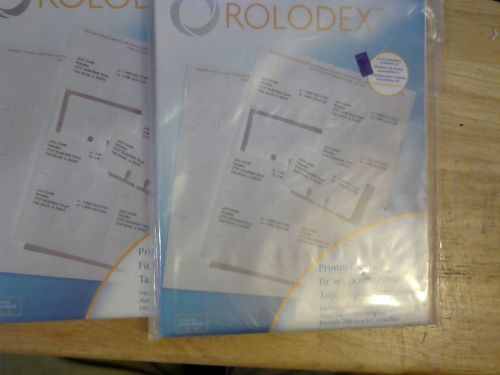Rolodex 340+ Printer Cards  67620  NEW